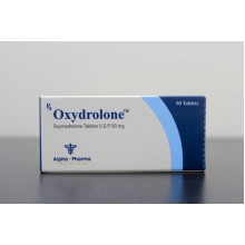 Alpha Pharma Оксиметолон Oxydrolone (50 таблеток/50мг Индия)